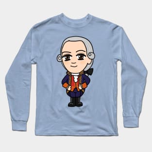 Chibi Bernardo de Galvez (Large Print) Long Sleeve T-Shirt